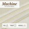 GoodGram 2 Piece Sheer Voile Faux Silk Spring & Summer 84 in. L Grommet Top Curtain Panels - 2 of 2