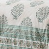 Lush Décor King Sofia Flower Block Bouquet Cotton Comforter Blue - 2 of 4