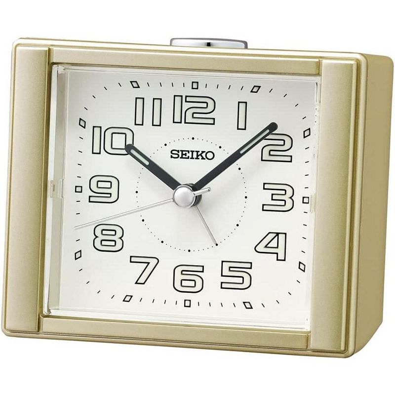 Seiko  Aoki Beep Alarm Clock - Gold, 1 of 6