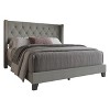 Home Design Homer Tufted Upholstered Panel Bed - 3 of 4