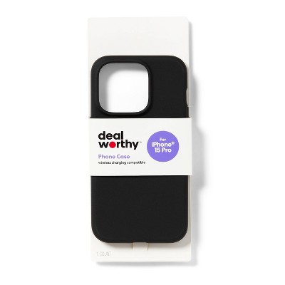 Apple iPhone 15 Pro Case - dealworthy™ Black