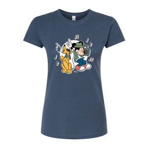 Women's - Disney - Mickey & Friends Fitted Graphic T-Shirt - 1 of 3