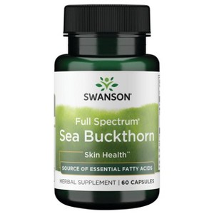 Swanson Full Spectrum Sea Buckthorn 400 mg 60 Caps. - 1 of 1