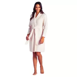 Softies Women's Marshmallow Wrap Robe L/XL Buttercream Off-White.