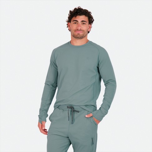 Vapor Apparel Men's Oasis Technical Long Sleeve, Slate, Small : Target
