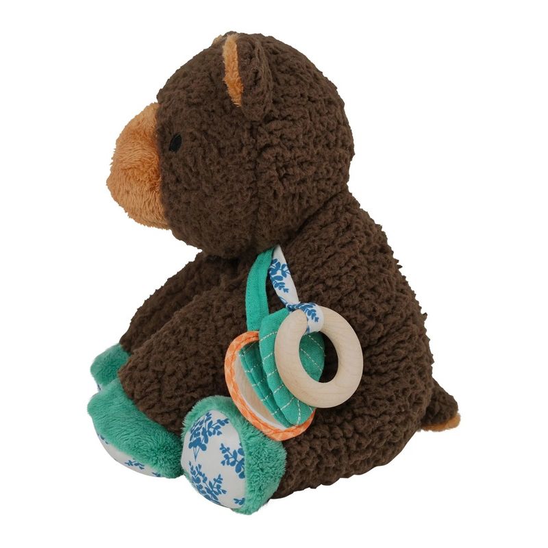 Manhattan Toy Wild Bear-y Plush Teddy Bear 8 Inch Stuffed Animal Activity Toy, 3 of 10