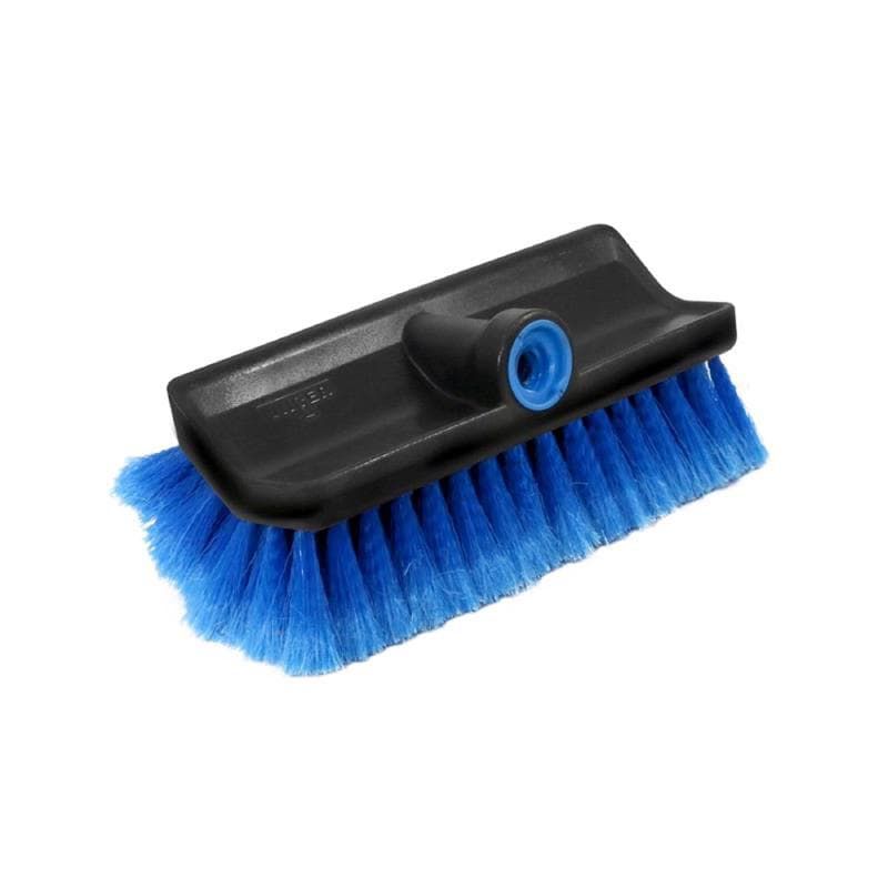 Unger 10 in. W Soft Bristle Plastic Handle Multi-Angle Wash Brush, 3 of 4