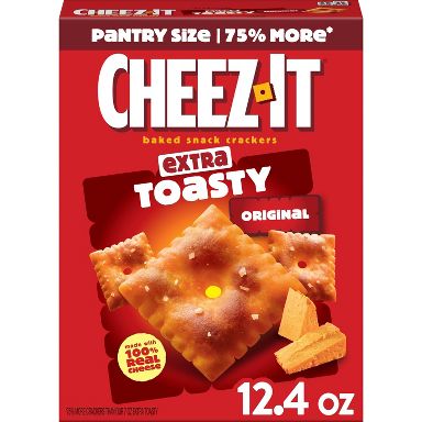 Cheez-It Extra Toasty Baked Snack Crackers - 12.4oz
