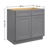 LOVMOR in Plywood Soft-Close Bath Vanity Cabinet without Top for Kitchen, Bathroom, Living Room - 4 of 4