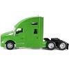 Kenworth T680 Sleeper Cab Lime Green 1/87 (HO) Scale Plastic Model Car by HO Logistics - 3 of 4
