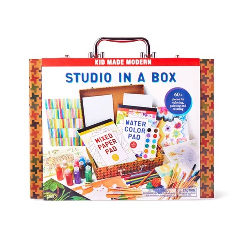 Kid Made Modern 60pc Art Studio In A Box Target