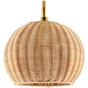 Mark & Day Eggendorf 12"H x 10"W x 14"D Global Beige Wall Lights - 1 of 4