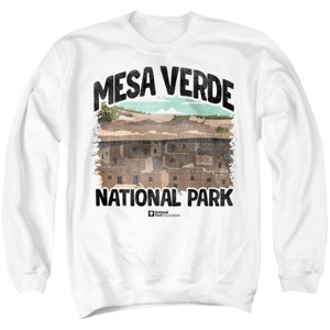 Men's Mesa Verde National Park Cliff Dwellings Crewneck Sweatshirt - 1 of 4