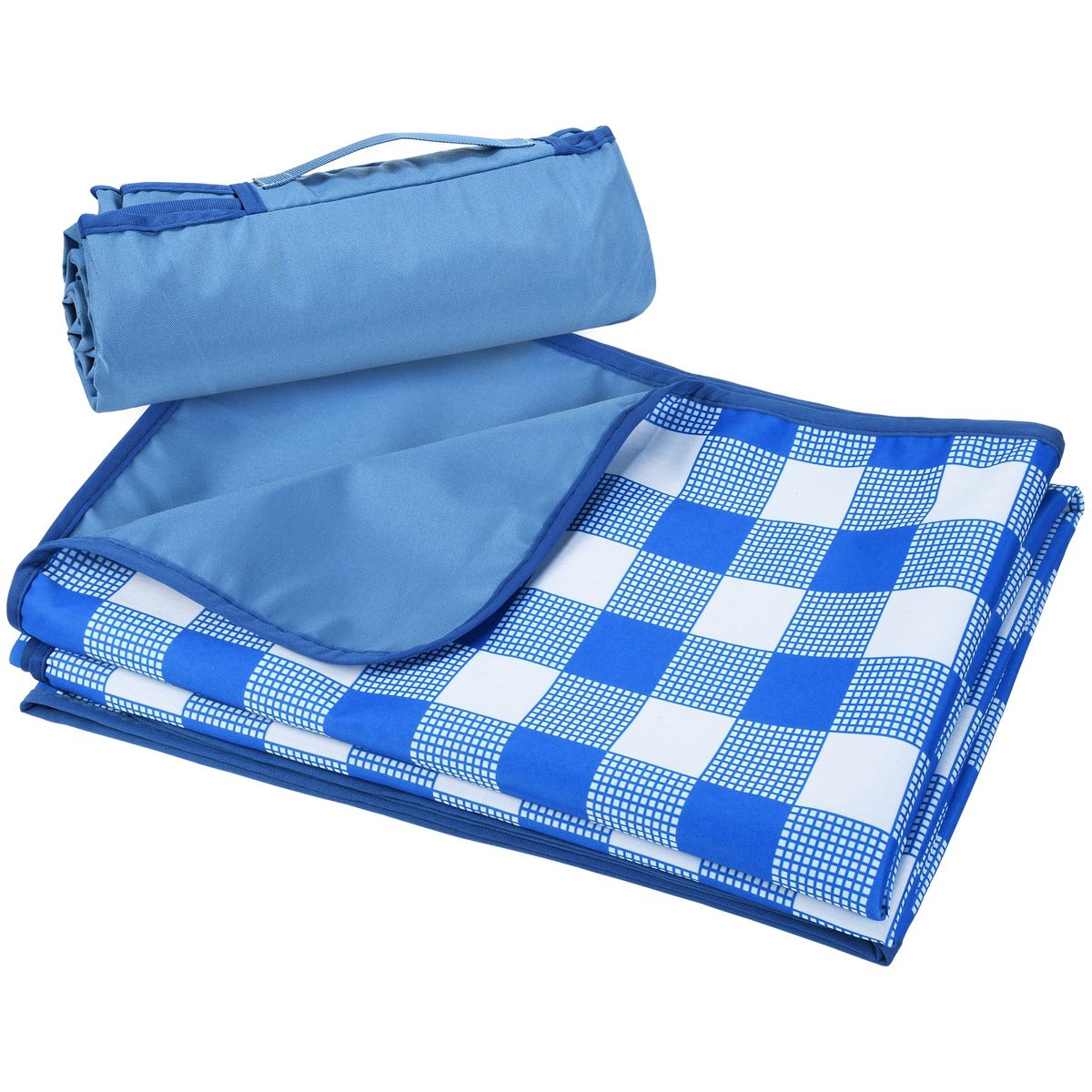 Tirrinia 59"x79" Picnic Blanket, Blue