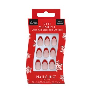 Nails Inc. Quick and Easy Press-On Nails - 24ct - 1 of 3