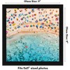 Americanflat 11x11 Picture Frame with Shatter-Resistant Glass - Gallery Style Frame with Engineered Wood - Signature Collection - Black - 2 of 4