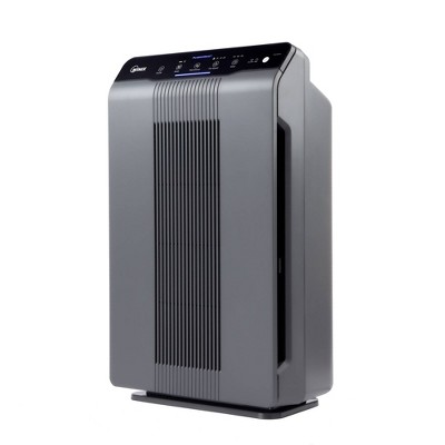 Winix Gray Tower Air Purifier with True HEPA and Carbon Filter