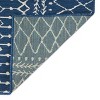 5'3" x 7' Currie Indoor/Outdoor Rug Blue/Ivory - Christopher Knight Home: Water-Resistant, Stain-Resistant Polypropylene Area Rug - 3 of 4