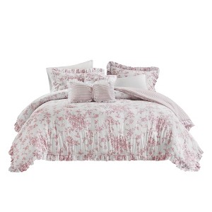 Luiza Comforter Set with Decorative Pillows - 1 of 4