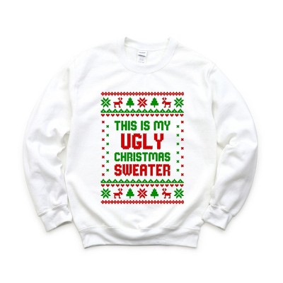 Simply Sage Market Women's Graphic Sweatshirt My Ugly Christmas Sweater