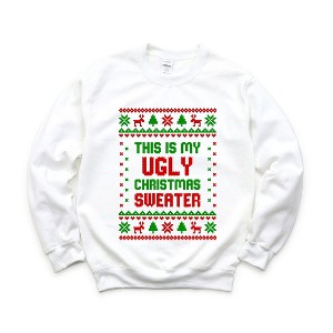 Simply Sage Market Women's Graphic Sweatshirt My Ugly Christmas Sweater - 1 of 4