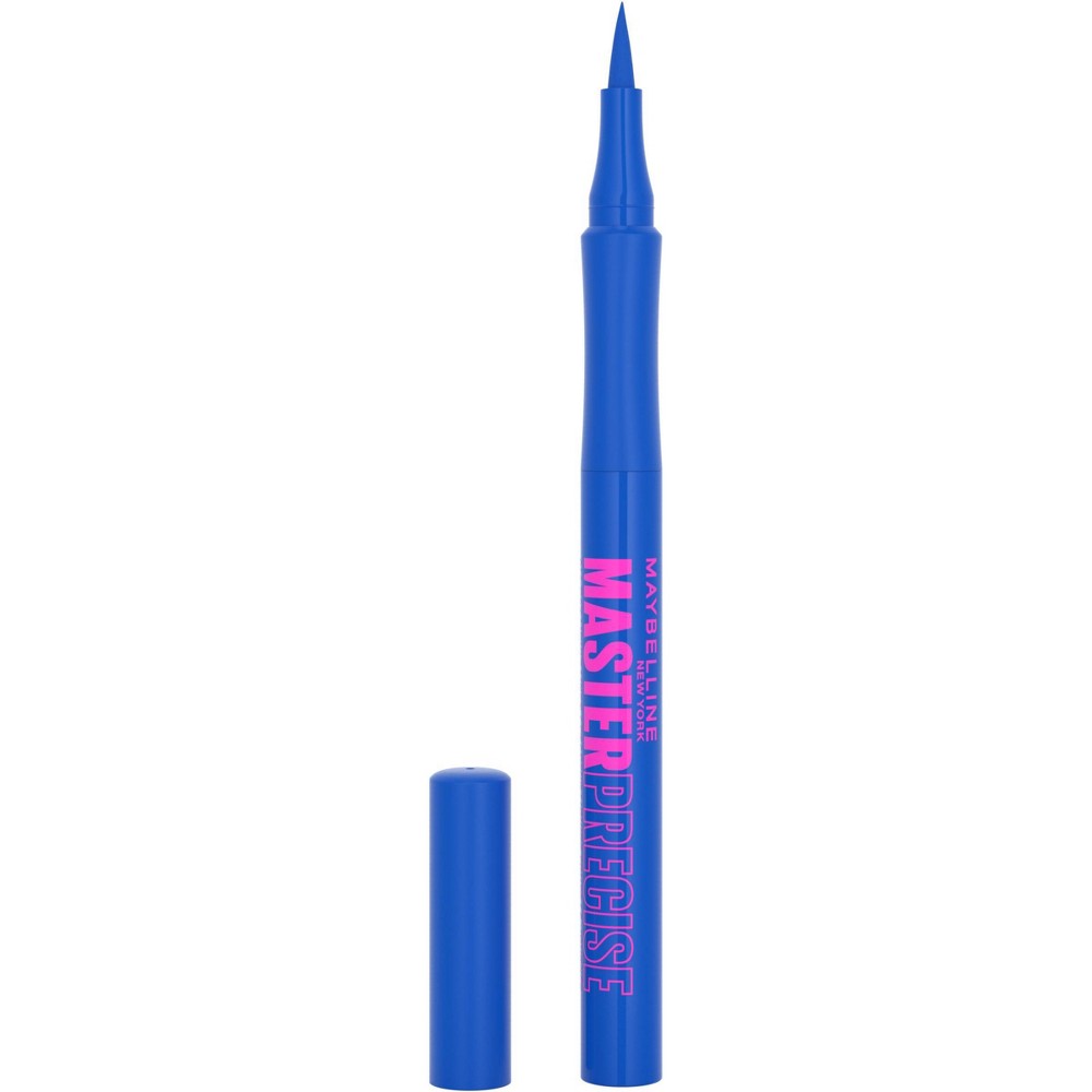 Photos - Other Cosmetics Maybelline Master Precise All Day Liquid Eyeliner - 113 Cobalt Blue - 0.03 