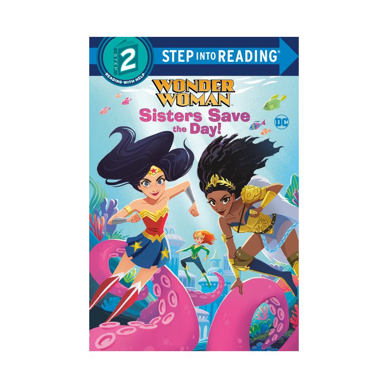 Sisters Save the Day! (DC Super Heroes: Wonder Woman) - (Step Into Reading) by  Random House (Paperback), 1 of 2