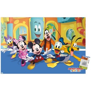 Trends International Disney Mickey Mouse Funhouse - Group Unframed Wall Poster Prints - 1 of 4