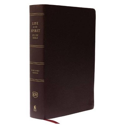 Life in the Spirit Study Bible-KJV - by  Thomas Nelson (Leather Bound)