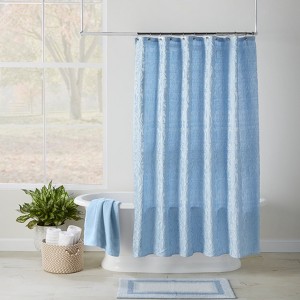 BrylaneHome Amore Shower Curtain 14 Pc Set - 1 of 3