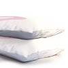 Deny Designs King April Lane Art Block Pink Monogram D Microfiber Printed Pillow Sham - 3 of 3