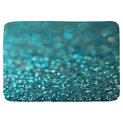 Lisa Argyropoulos Aquios Cushion Bath Mat Blue - Deny Designs