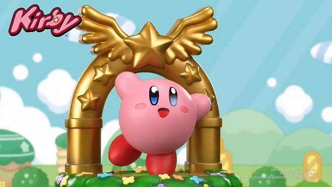 First 4 Figures: Kirby and the Goal Door 9&#34; PVC Statue, 2 of 13, play video
