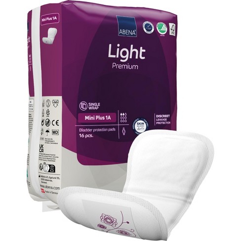 Poise Bladder Control Pad Poise® Microliners 5.9 Inch Length Light
