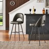 Inspire Q 29" Set of 2 Ragan Metal Swivel Barstools - 2 of 4