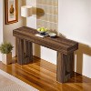 Hommoo 63-Inch Long Farmhouse Console Table - 3 of 4