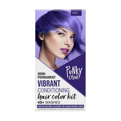 Punky Colour Semi-Permanent Hair Color Kit - Violet - 3.5oz