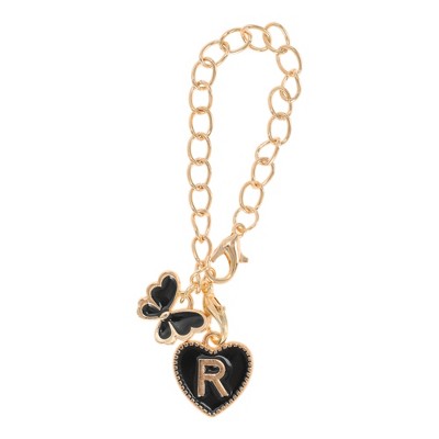 Unique Bargains Butterfly Heart Cup Chain Charm Water Cup Pendant 1 Pc