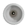 Gulches 60 Qt Large Light Gray Indoor Magnesium Oxide Hand-Painted Garden Urn Planter with Drainage Hole Stopper 14 in L x 14 in W x 23 in H 1-Pack - 4 of 4