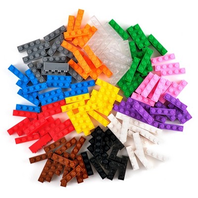 Strictly Briks Classic Bricks Starter Kit, White, 144 Pieces, 1x2 Inches, 100% Compatible with All Major Brick Brands