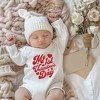 The Juniper Shop First Valentine's Cursive Baby Long Sleeve Bodysuit - 2 of 3
