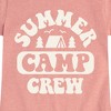 Girls' - Instant Message - Summer Camp Crew Fitted Short Sleeve Graphic T-Shirt - 2 of 4