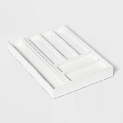 7 Compartment Expandable Drawer White - Threshold™