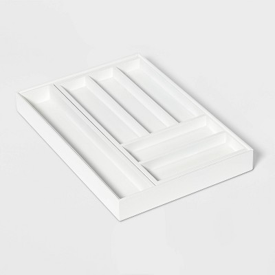 Photo 1 of 7 Compartment Expandable Drawer White - Threshold