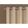 Kumasinova 52"/54"x84"/95" Room Darkening Curtains Panel,2PCS Window Curtains with Grommet Top,Microsuede Kitchen Curtains for Living Room,Bedroom - 3 of 4