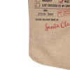 Northlight 19" Beige and Red "Christmas Delivery" Stocking With Hanging Tag - 4 of 4