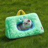 ZEZE Semi-Enclosed Plush Pet Bed - 2 of 4