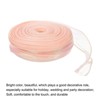 Unique Bargains Gift Wrapping Wide Sheer Wired Pastel Shimmer Iridescent Chiffon Ribbons 1 Pc - 3 of 4