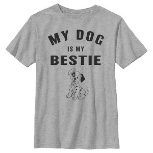 Boy's One Hundred and One Dalmatians My Dog is my Bestie T-Shirt - 1 of 4