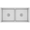 vidaXL Handmade Kitchen Sink Stainless Steel - 2 of 4